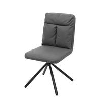 ESSZIMMERSTUHL Grau - Grau, Textil (50/90/65cm) - MCW