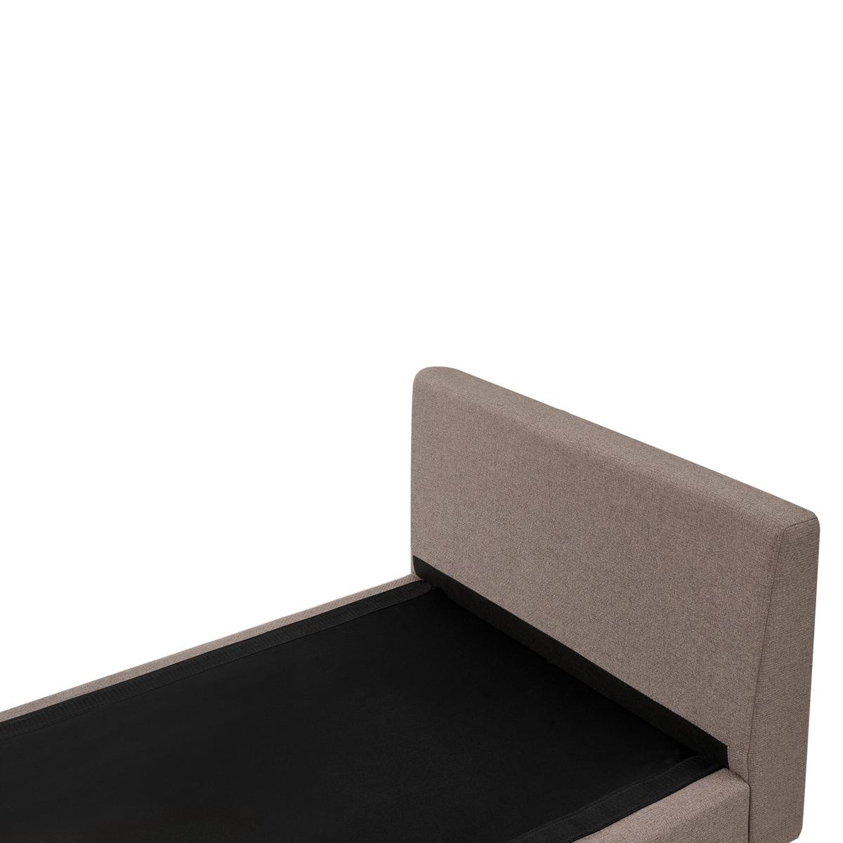 CHAISELONGUE Stoff Taupe Archiane - Taupe/Beige, Textil (170/60/85cm) - Beliani