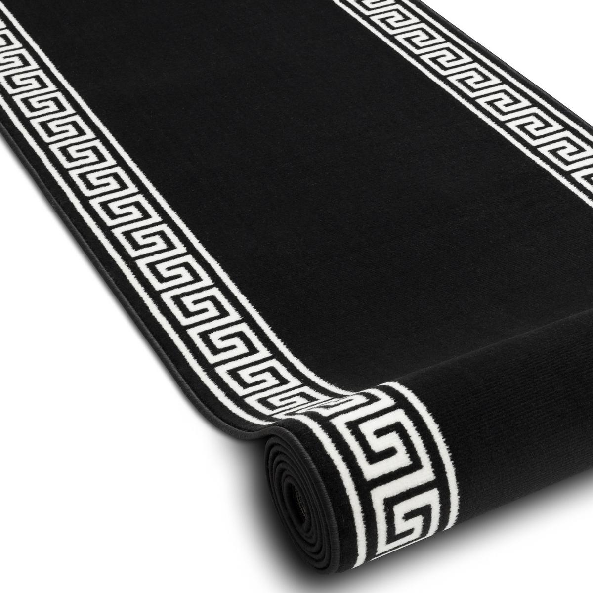 LÄUFER BCF MORAD 70/440 cm - Schwarz, Textil (70/440cm) - rugsX