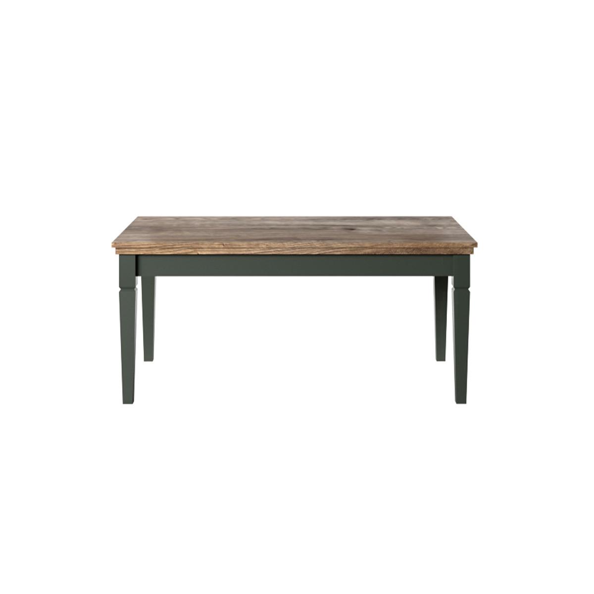 COUCHTISCH Martin Grün und Holz - Grün, Holzwerkstoff (50/110/60cm) - Petits-meubles