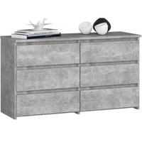 KOMMODE Beton 57/100/35 - Hellgrau, Holzwerkstoff (100/57/35cm) - RAUMHIRSCH FURNITURE