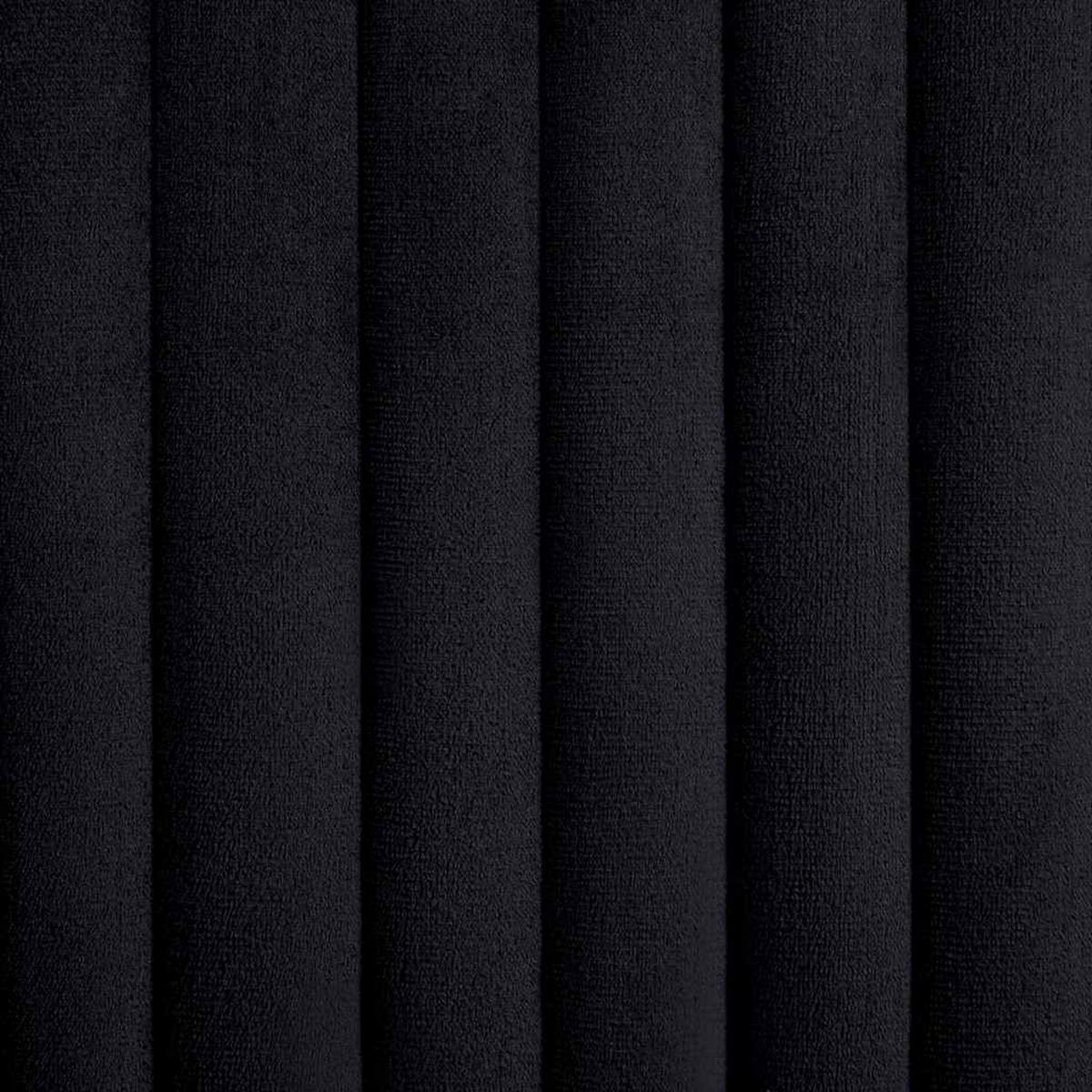 STUHL-SET 2Stk. Hargenbach 61/84/61 cm - Schwarz, Metall (61/84/61cm) - ZMH