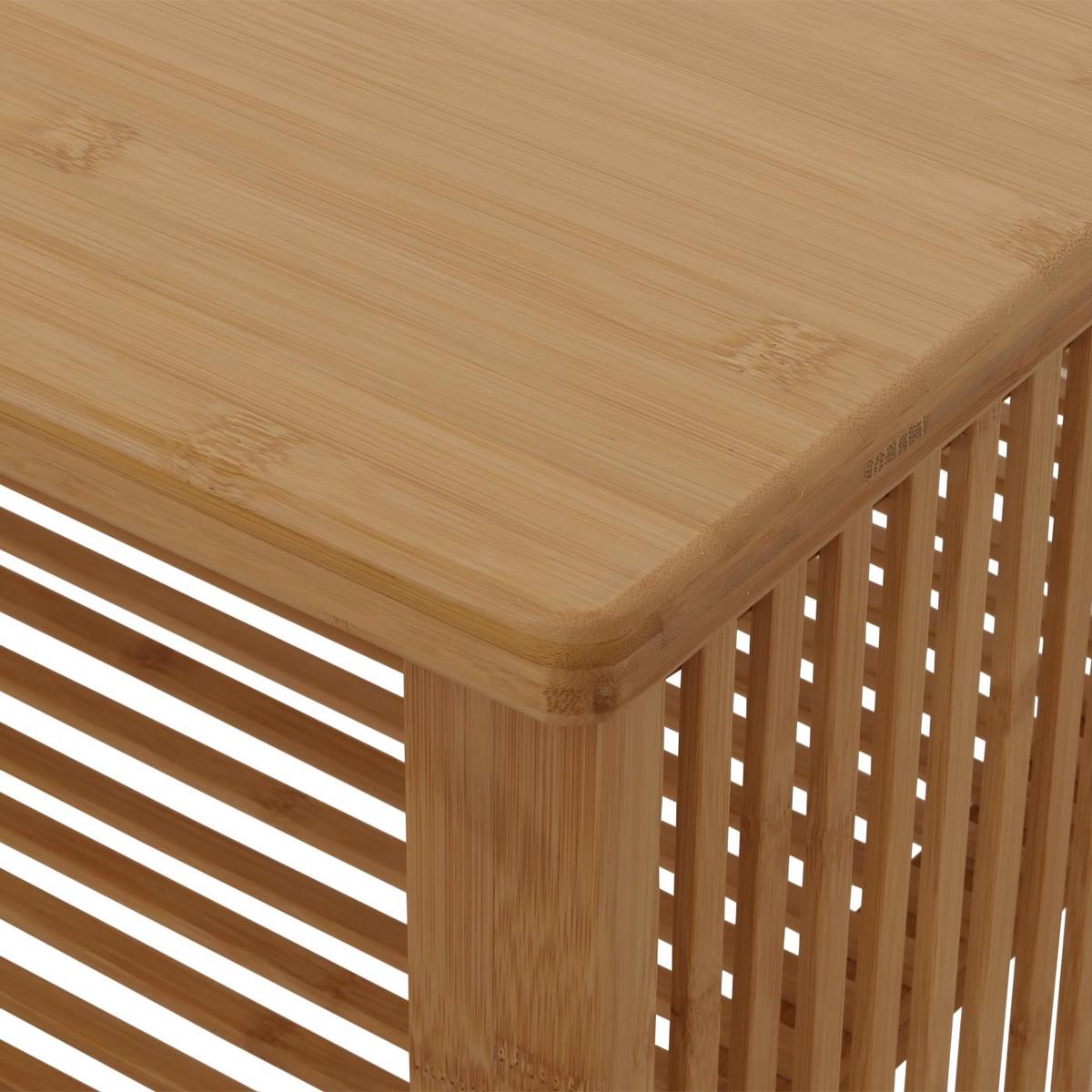 COUCHTISCH eckig Braun - Braun, Holz (55/97/46cm) - MCW