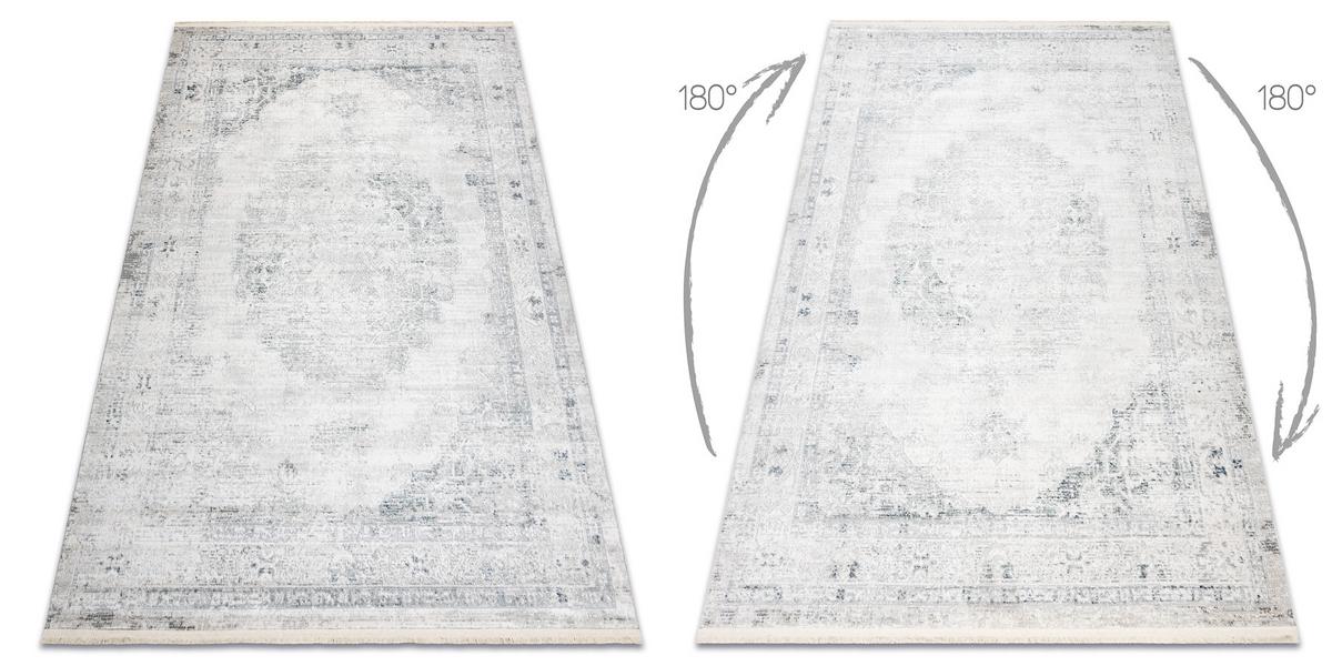 TEPPICH Distin 80/150 cm - Weiß, Textil (80/150cm) - rugsX