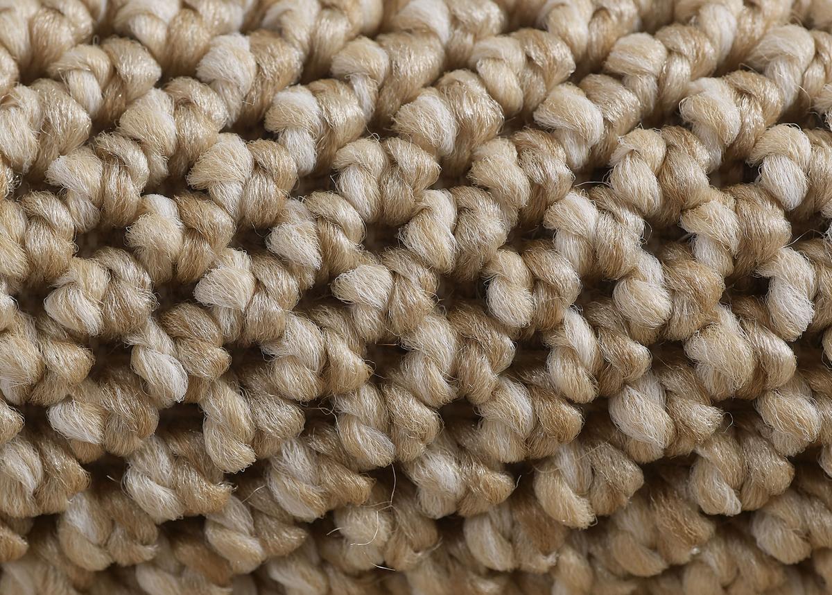 TEPPICH Flachgewebe CIMA in Beige, einfarbig, 80 x 150 cm - Beige, Textil (150/80cm) - KADIMA DESIGN