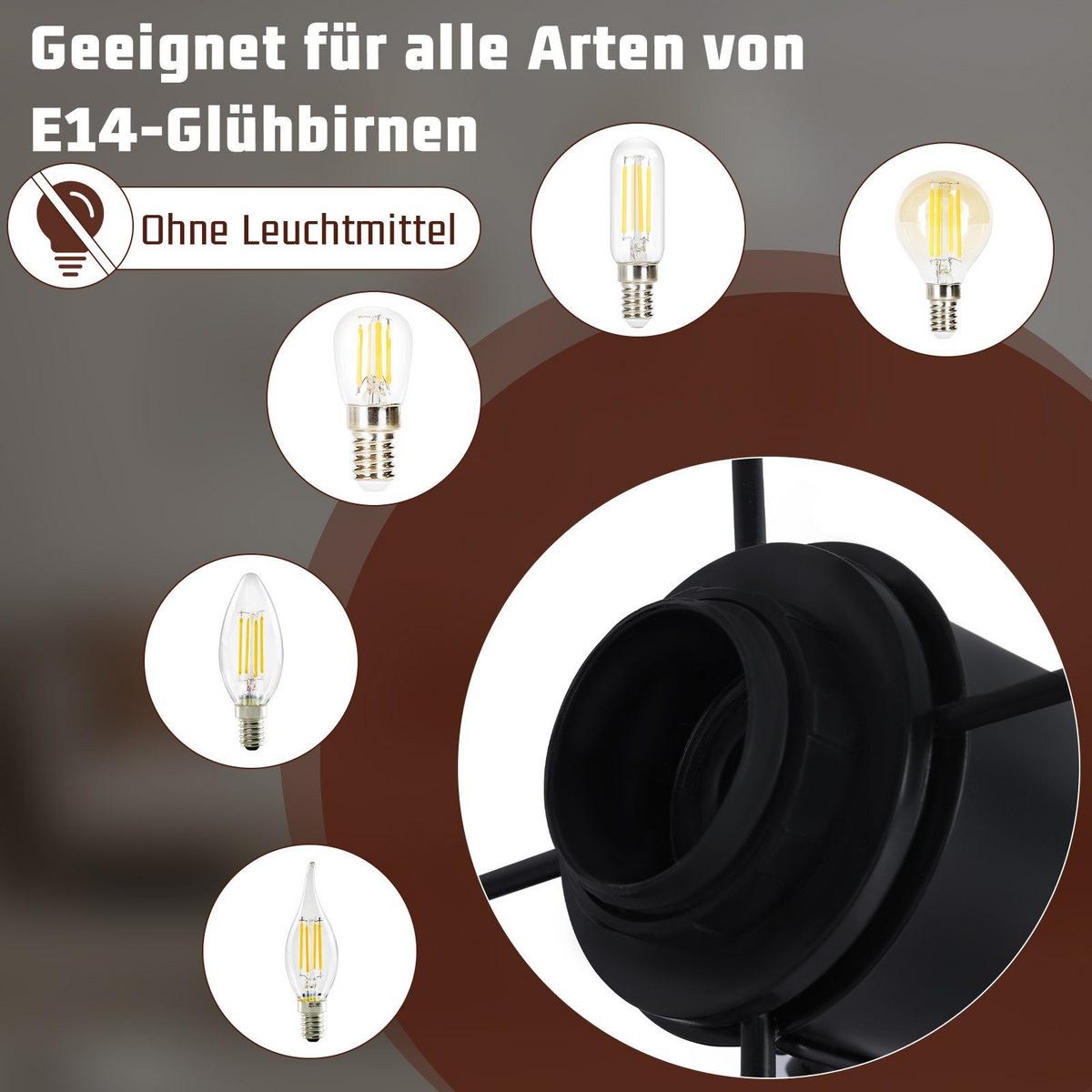DECKENSTRAHLER Fürth 1-flammig 10/10/15 cm - Schwarz, Metall (10/10/15cm) - Nettlife