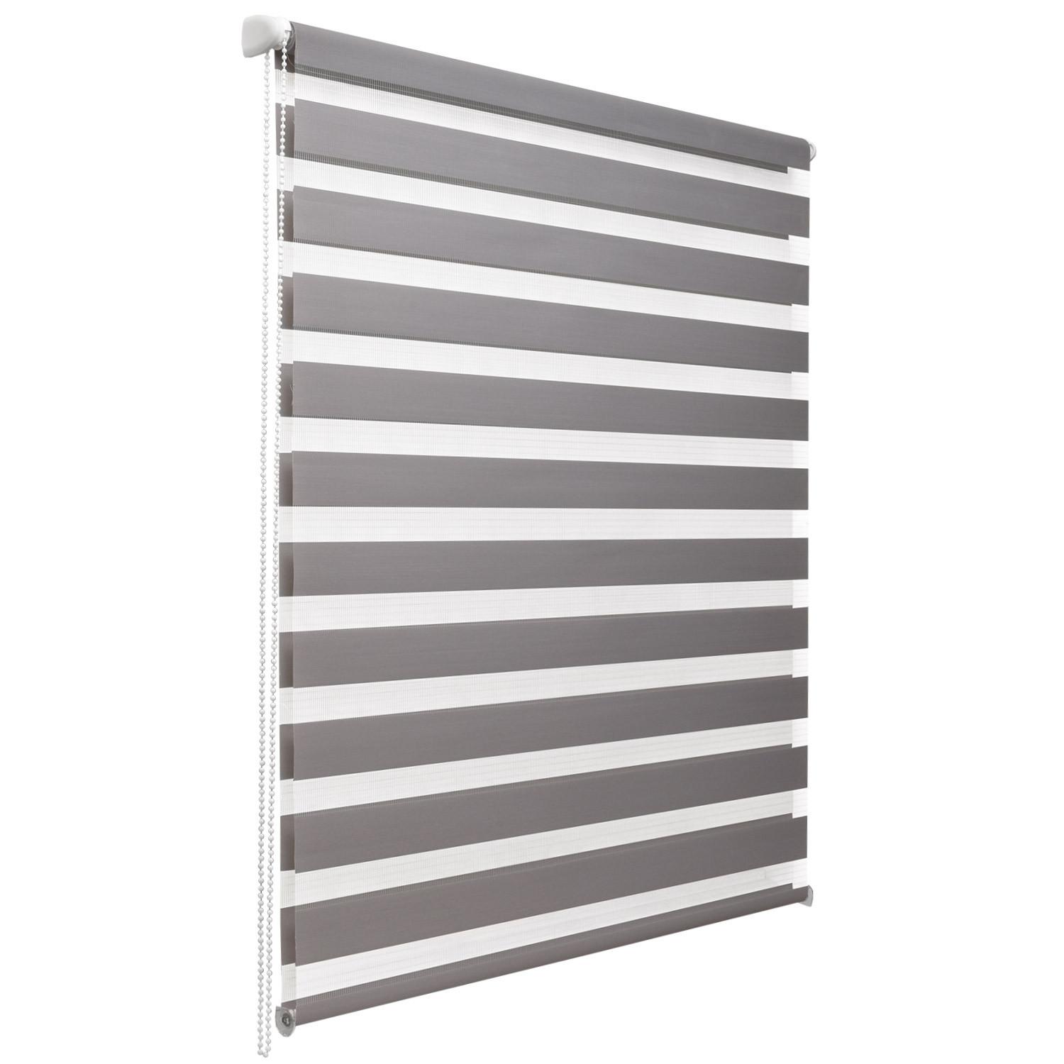 DOPPELROLLO SolDecor DL2 75x150cm Grau - Grau, Kunststoff (75/150cm) - Sol Royal