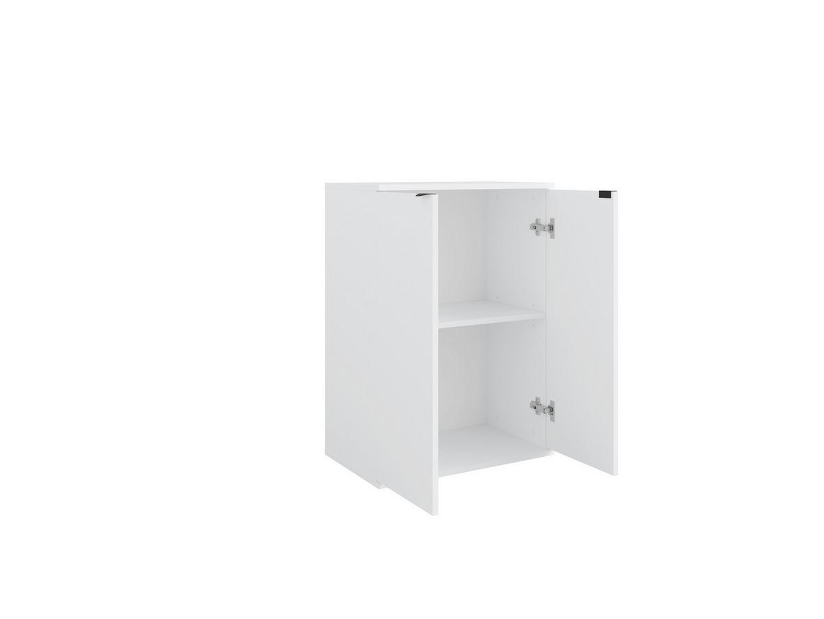 KOMMODE Weiß 60/82,5/35 - Weiß, Holzwerkstoff (60/83/35cm) - RAUMHIRSCH FURNITURE