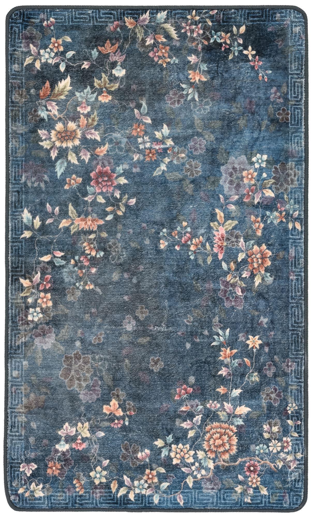 BADTEPPICH Aquata 70x120 cm - Petrol, Textil (70/120cm) - Gino Falcone