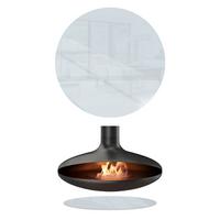BODENSCHUTZPLATTE Ø80 cm Transparent - Transparent, Glas (80/80cm) - Wallfluent
