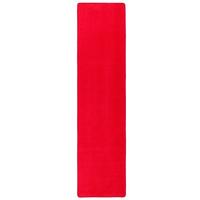 TREND VELOURS LÄUFER TEPPICH JOY - Hellrot, Textil (80/320cm) - Snapstyle