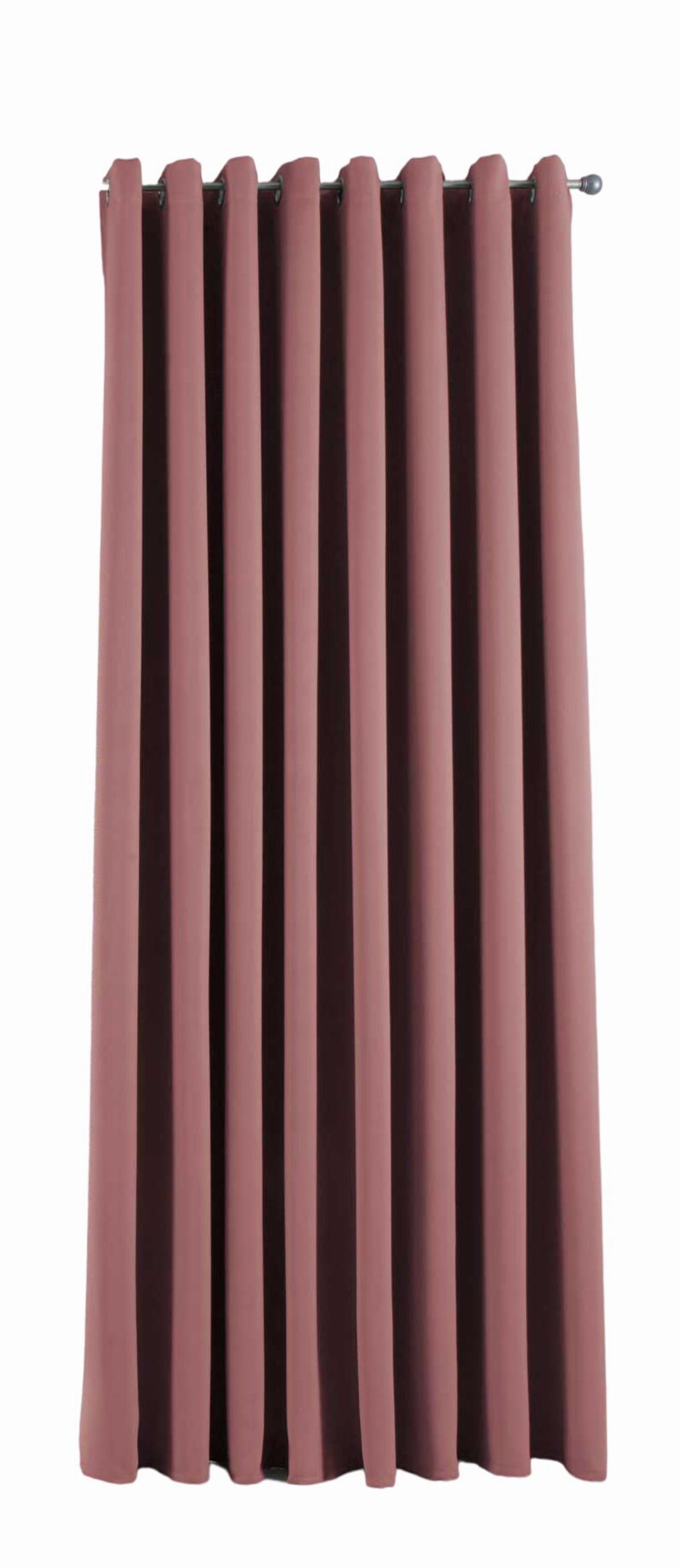 VORHANG »NEW YORK« HxB 225x295 cm Altrosa - Altrosa, Textil (295/245cm) - Gardinenbox