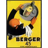 POSTER Frances Berger 45 1935 A3 Rahmenlos - Klar, Papier (29.7/5/42cm) - Nacnic