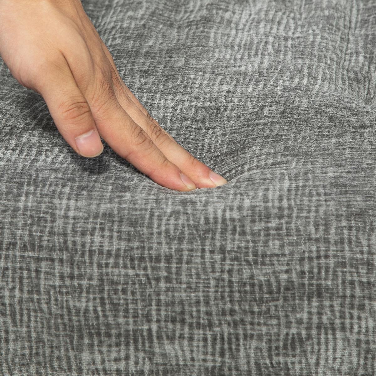 SESSEL Drehbar Loungesessel mit Armlehne, Wolle-Leinenoptik, Dunkelgrau - Dunkelgrau, Kunststoff (61/88/60cm) - HOMCOM