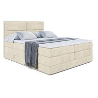 BOXSPRINGBETT AURA KING - 180 x 200 - H3/H4 - Beige - Beige, Holzwerkstoff (180/200cm) - ALTDECOR