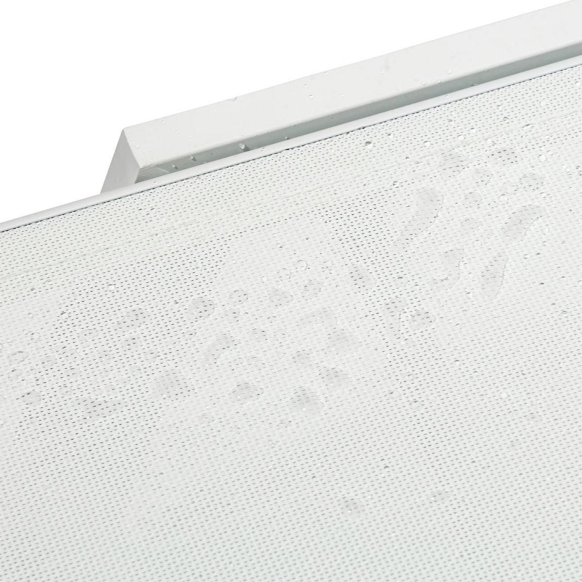 GARTENLIEGE ESPIRITU - Creme, Textil/Metall (192/31/55cm) - IDIMEX