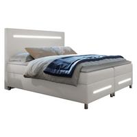 BOXBETT Enter LED - H3 - Weiß, Holz (140/200cm) - MIRJAN24