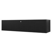 TV-LOWBOARD Waldi Slim I 150 - Schwarz, Holzwerkstoff (150/34/40cm) - MIRJAN24