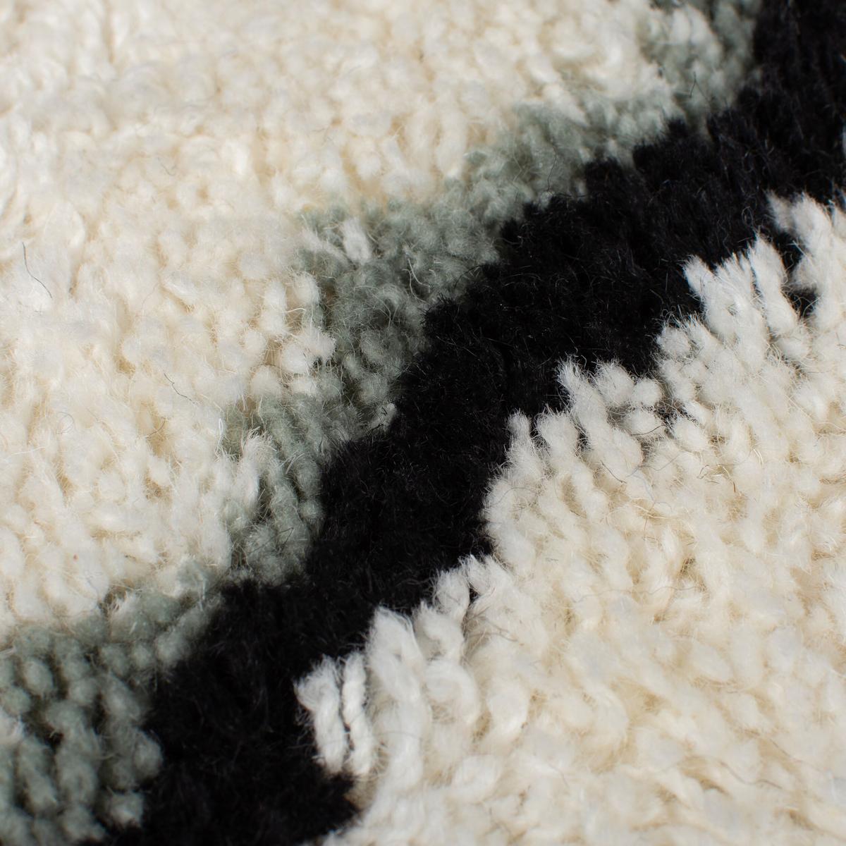 WOLLTEPPICH BRUE, mit Rautenmuster, aus Wolle, Bunt, 120 x 170 cm - Multicolor, Textil (170/120cm) - KADIMA DESIGN