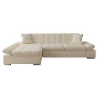 ECKSOFA Montana, Seite: Links - Mokka, Holz/Textil (278/161cm) - MIRJAN24