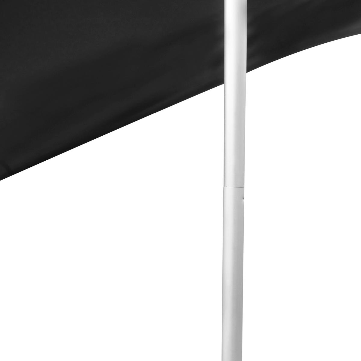 STRANDZELT Bernheze - Grau, Textil/Metall (200/200cm) - pro.tec