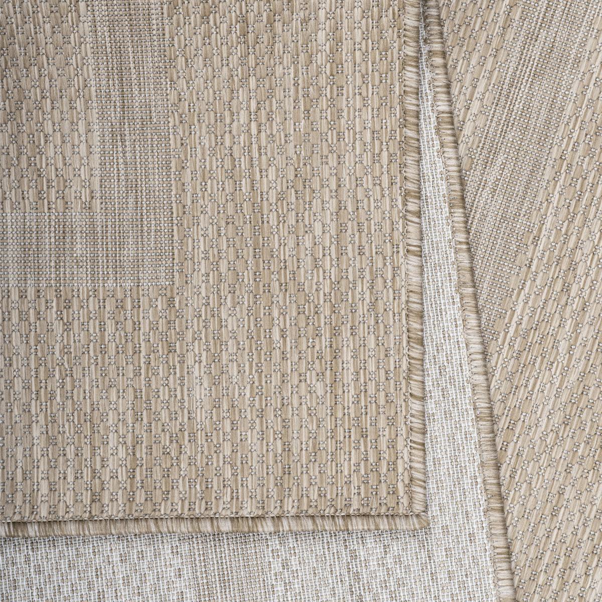 TEPPICH Outdoor ALSTER in Beige, einfarbig, 120 x 170 cm - Beige, Textil (170/120cm) - KADIMA DESIGN