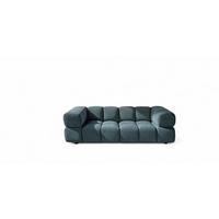 SOFA 3-sitzer Blanche In Puente - Türkis, Holzwerkstoff/Textil (240/70/96cm) - Fun Möbel