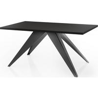 ESSTISCH Vance rechteckig ausziehbar, Schwarz 140-240/80/76 cm - Schwarz, Holzwerkstoff/Metall (80/240/76cm) - WFL GROUP