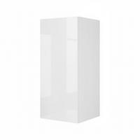 HÄNGESCHRANK ANGEL LINE 40/40/90 cm Weiß Hochglanz - Weiß Hochglanz, Holzwerkstoff (40/90/40cm) - Idohome