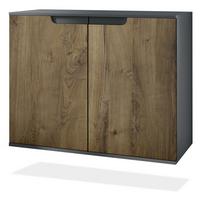 KOMMODE Sylt Eiche Ribbeck - Alteiche, Holzwerkstoff (92.5/73.5/35cm) - Vladon
