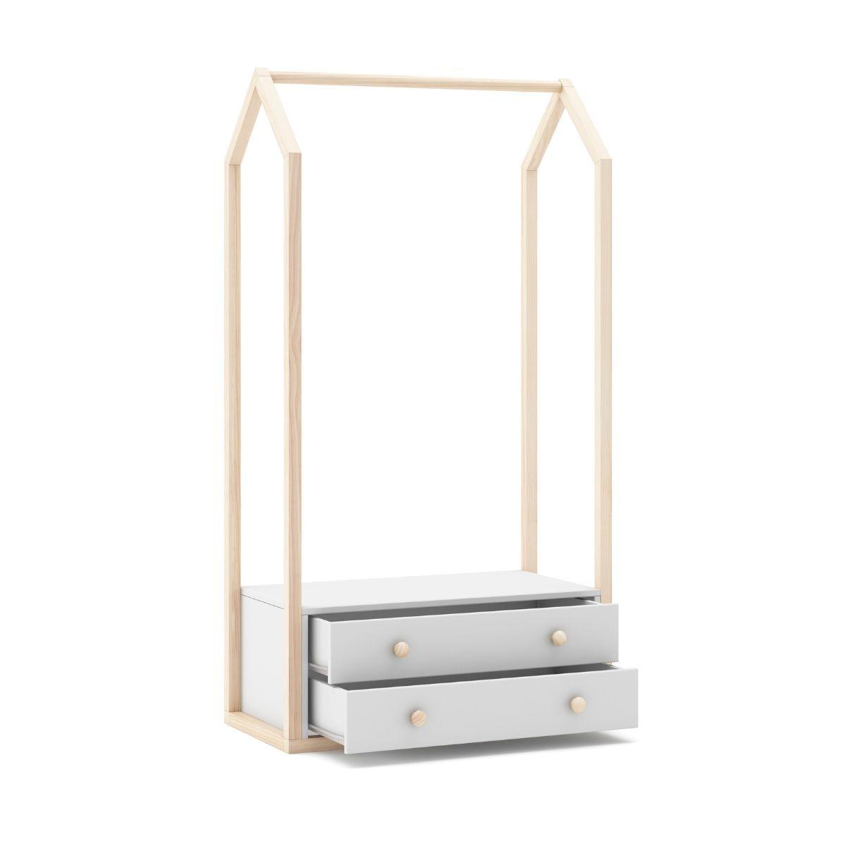 SCHRANK Esteban Beige 80/40/170 cm - Beige, Holz (40/170/80cm) - Calicosy