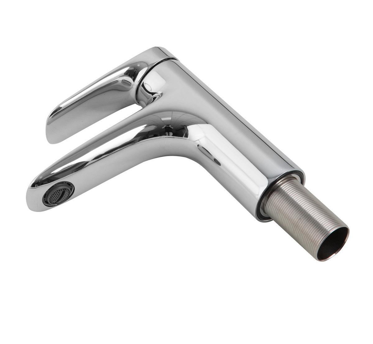 WASCHTISCHARMATUR Valley Chrom - Chromfarben, Metall (10/20/5cm) - Badplaats