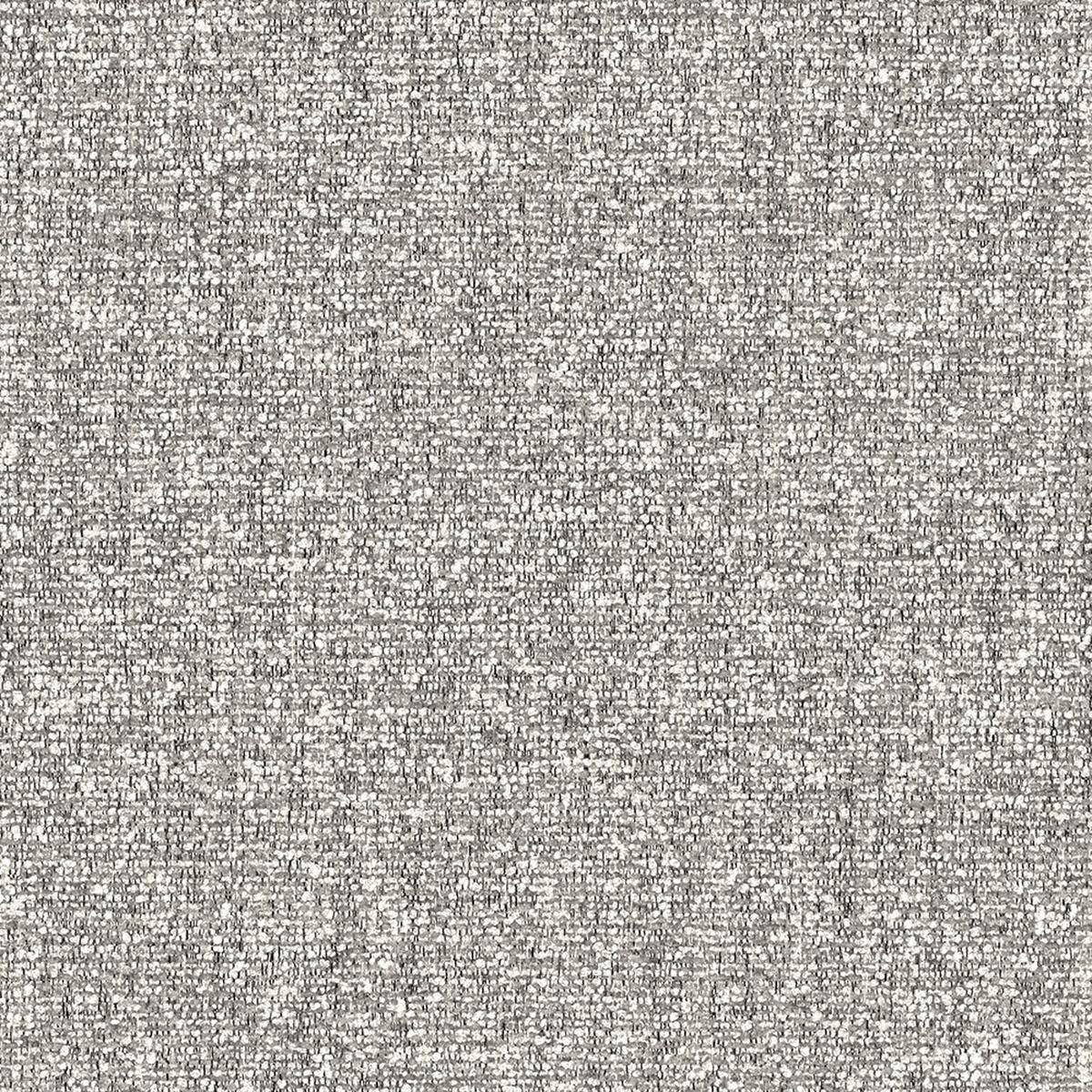POLSTERBETT KORA, Lattenrost, ohne Bettkasten, gepolsterte Kopfstütze 160/200 in Aschegrau - Hellgrau/Schwarz, Holz/Textil (160/200cm) - imoebel24