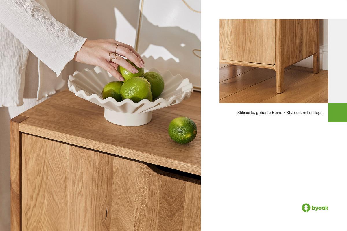 TV-SCHRANK PAUL Kernbuche - Kernbuche, Holz (200/48/50cm) - byoak