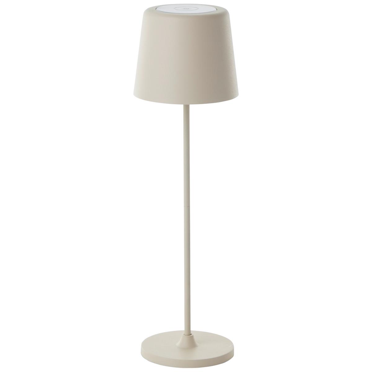 AUSSENTISCHLEUCHTE Kaami G90939/09 - Beige, Metall (10/10/37cm) - Brilliant
