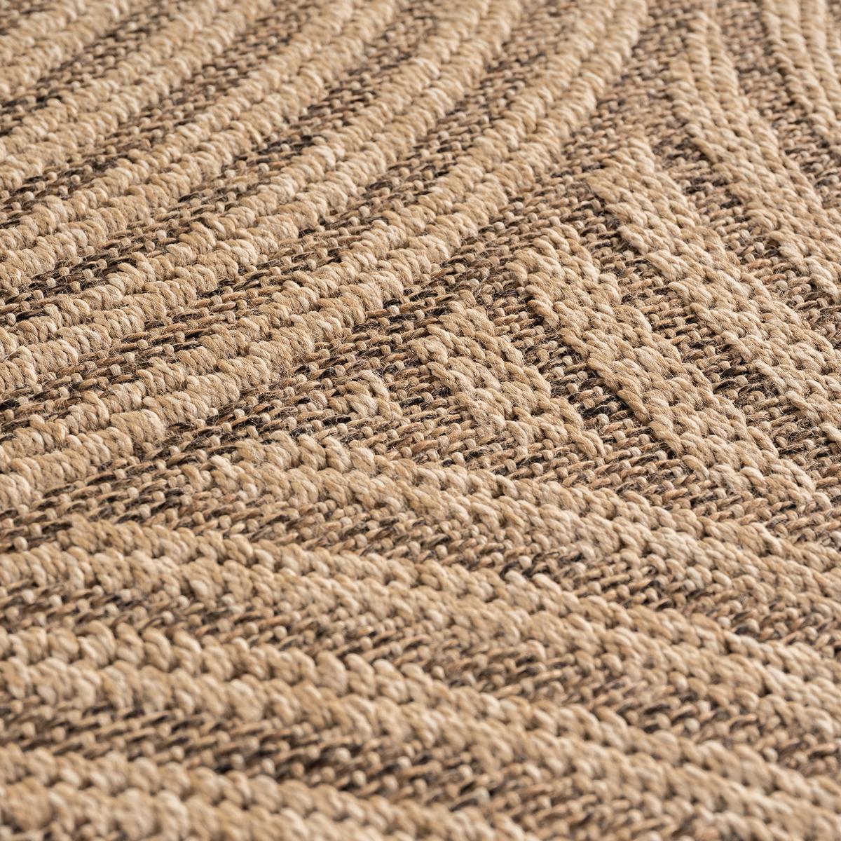 TEPPICH Outdoor ARLBERG in Beige, in Jute-Optik, 80 x 250 cm - Beige, Textil (250/80cm) - KADIMA DESIGN