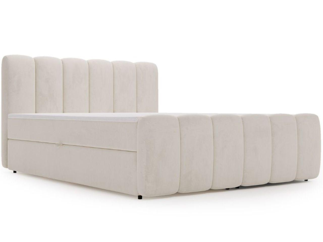 BOXBETT Cloud 160x200 Beige - Beige, Holz/Textil (160/200cm) - Graingold