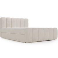 BOXBETT Cloud 140x200 Beige - Beige, Holz/Textil (140/200cm) - Graingold