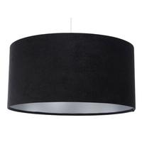 HÄNGELEUCHTE Schwarz 60/30 cm - Silberfarben/Schwarz, Kunststoff (60/0.8/30cm) - ONZENO
