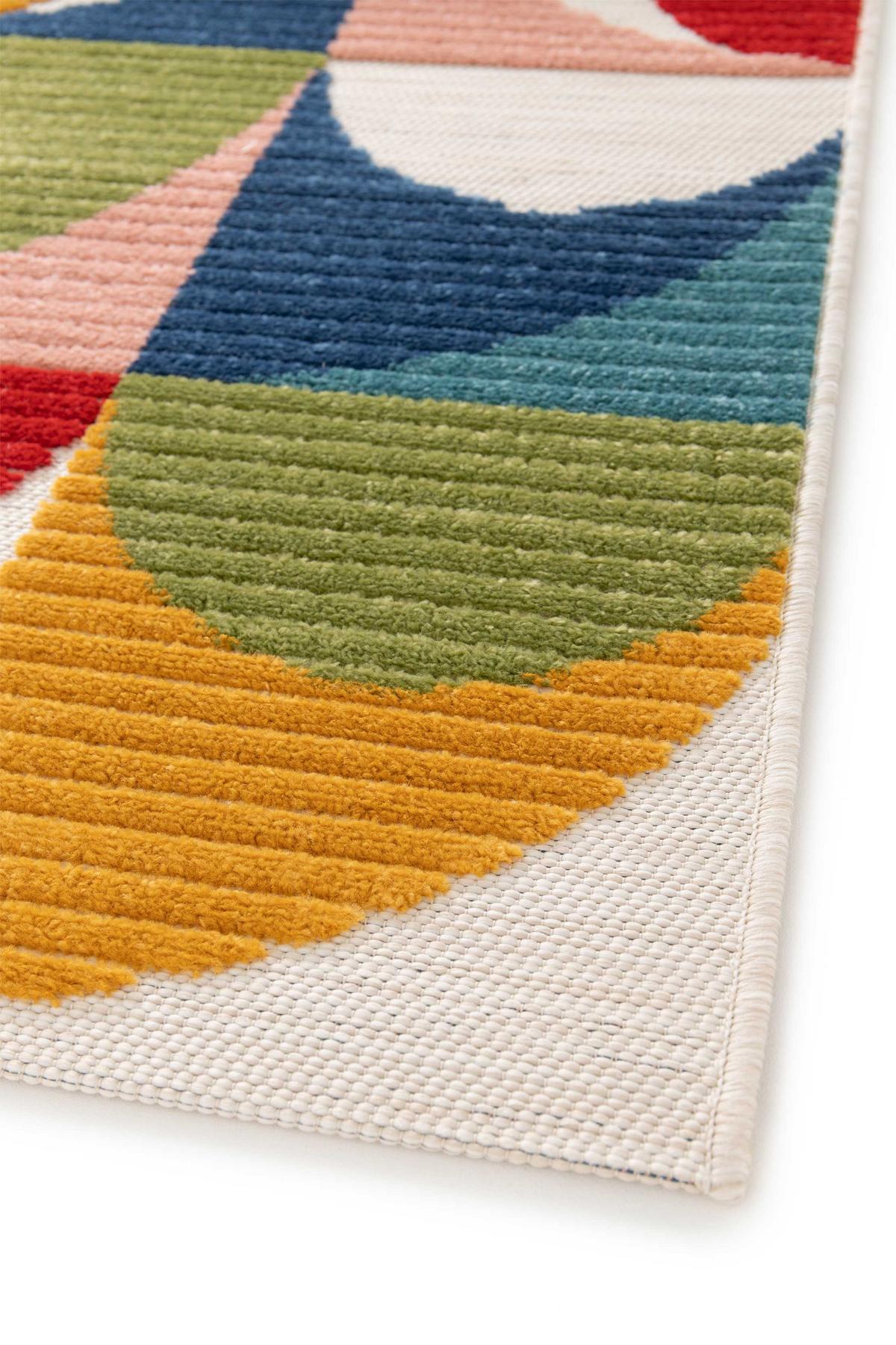 OUTDOORTEPPICH Mehrfarbiger Mila 120/170 cm - Multicolor, Textil (120/170cm) - Atticgo