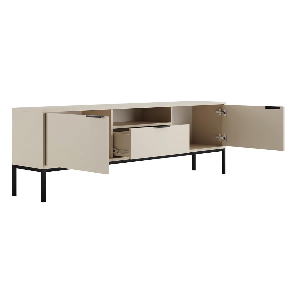 TV-MÖBEL Seattle Kaschmir - Beige, Holzwerkstoff (175/56.4/33cm) - Petits-meubles