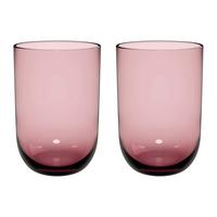 LONGDRINKBECHER Like Glass Grape 385 ml 2er Set - Pink, Glas (0.385L) - like.Villeroy & Boch