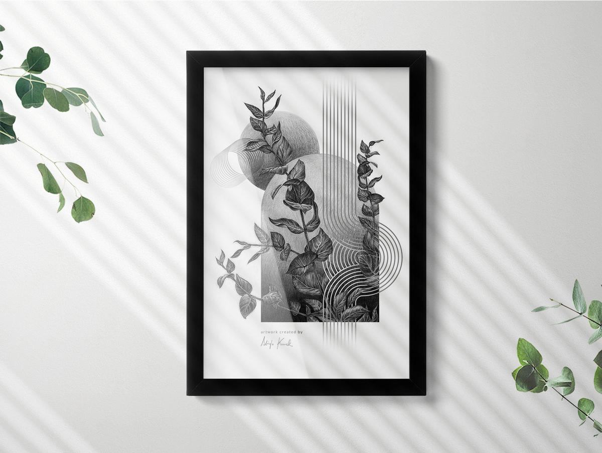 BILDERRAHMEN - Schwarz, Kunststoff (20/30/1.5cm) - Wallfluent