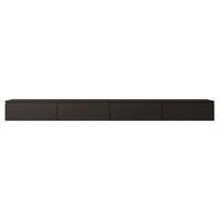 TV-LOWBOARD Bemmi hängend Schwarz 300/30/30 cm - Schwarz, Holzwerkstoff (300/28.4/31.8cm) - Selsey