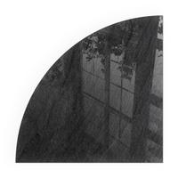 GLASPLATTE für Kamin 100x100 cm - Schwarz, Glas (100/100/0.4cm) - TULUP