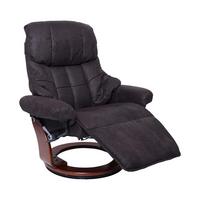 RELAXSESSEL 2 Braun, Schwarz - Schwarz/Braun, Textil (90/105/82cm) - MCA