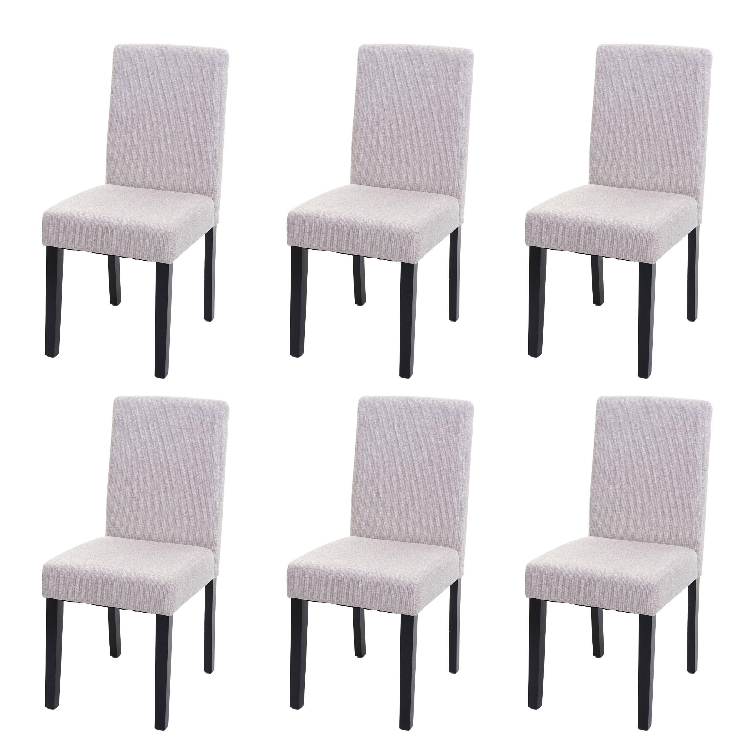 ESSZIMMERSTUHL Beige 6er-Set - Beige, Textil (43/90/48cm) - MCW
