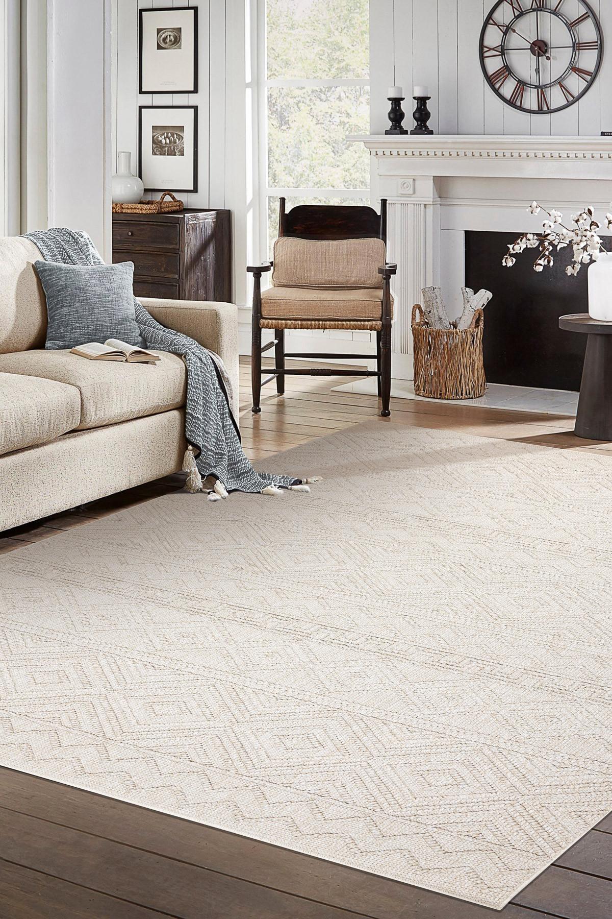 TEPPICH Origi 200/290 cm - Creme, Textil (200/290cm) - rugsX