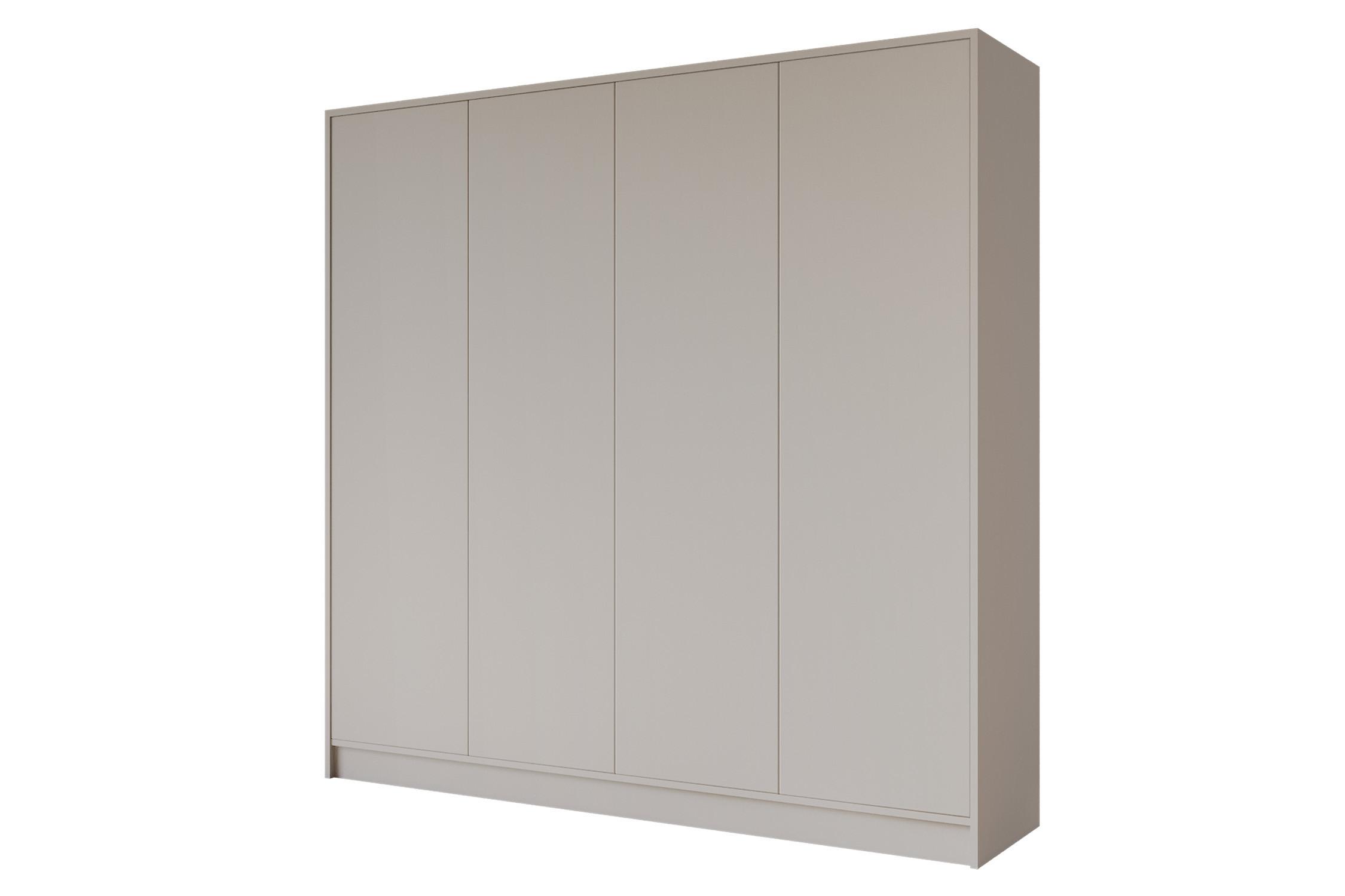 KLEIDERSCHRANK - GALA - 200 - Kaschmir - Kaschmir, Holzwerkstoff (200/200/51cm) - ALTDECOR