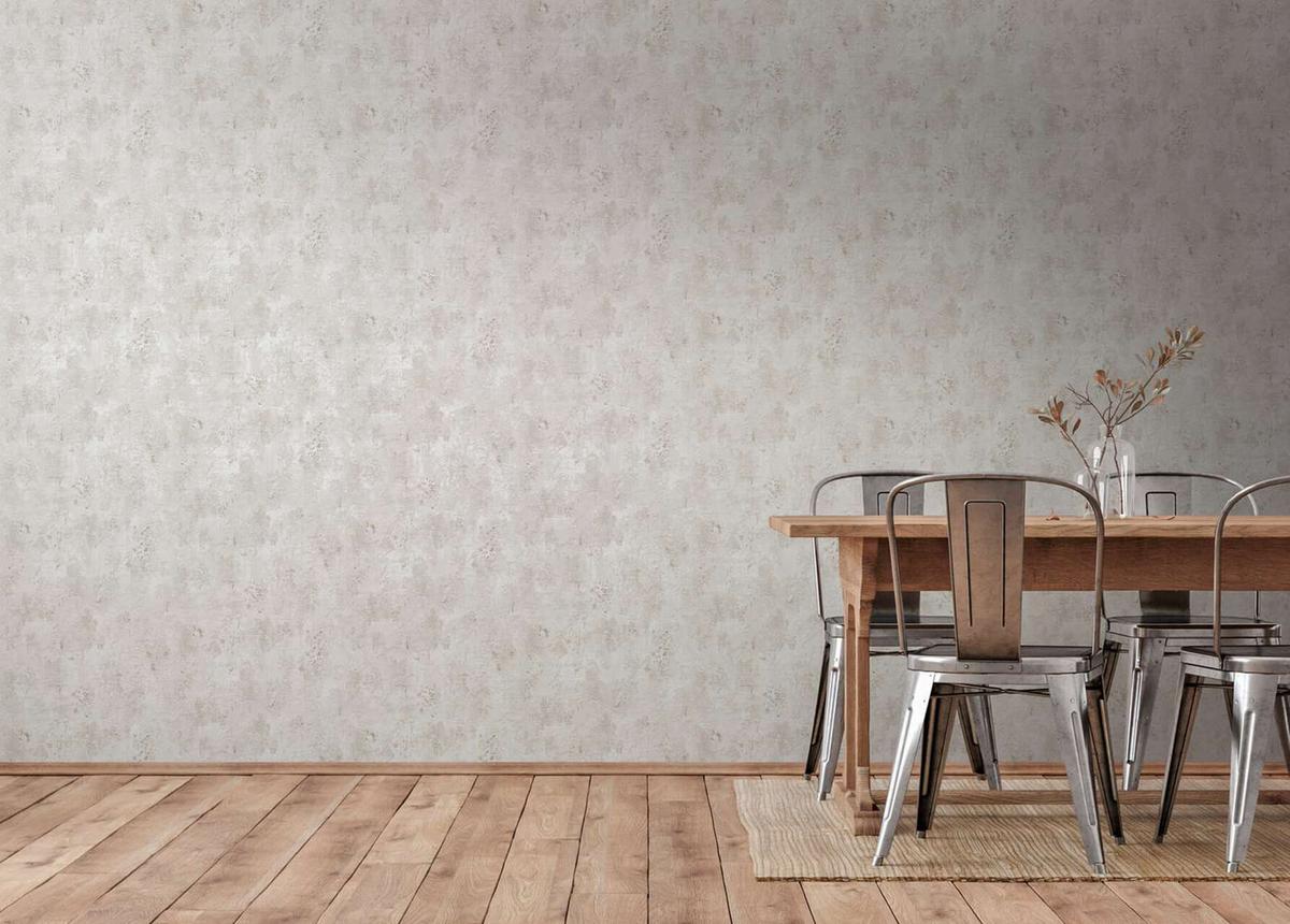 VLIESTAPETE Grau 53/1005 cm - Beige, Textil (53/1cm) - KUNSTLOFT